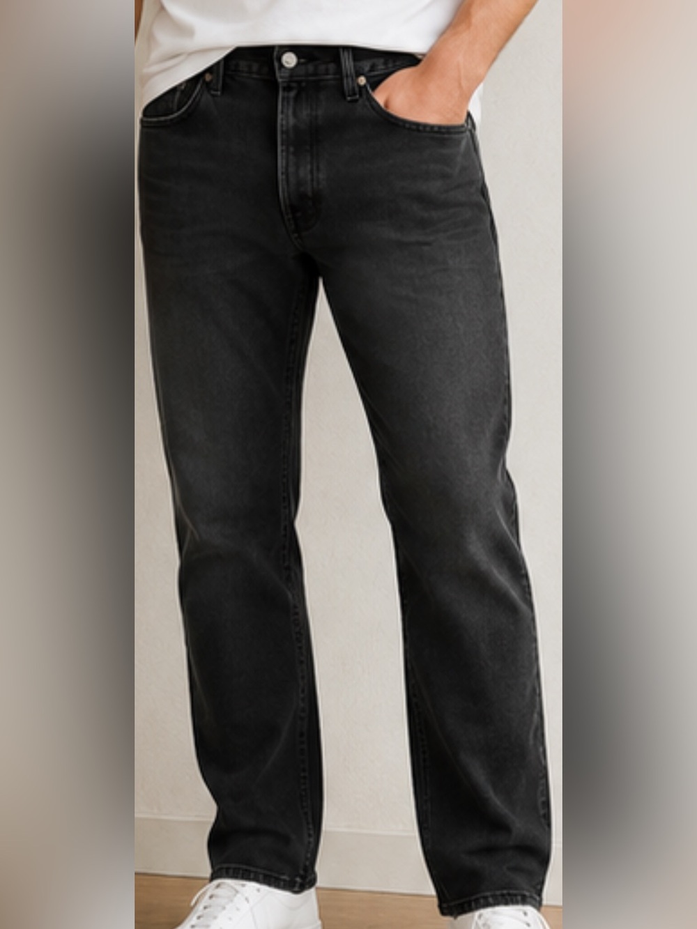 Levi’s 506 36x32 Men's Black Straight Jeans
